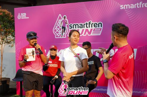 Race photo from Shakeout Run - Smartfren Run