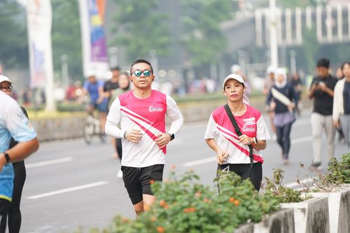 Race photo from Smartfren Run 2024 Vibes