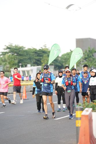 Race photo from Lari Bareng Yuk!
