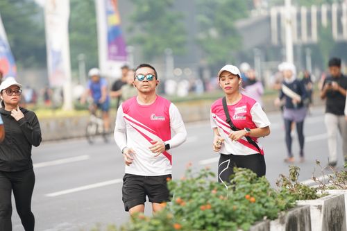 Race photo from Smartfren Run 2024 Vibes