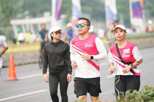 Race photo from Smartfren Run 2024 Vibes