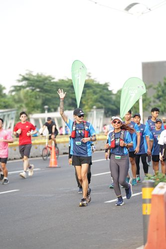Race photo from Lari Bareng Yuk!