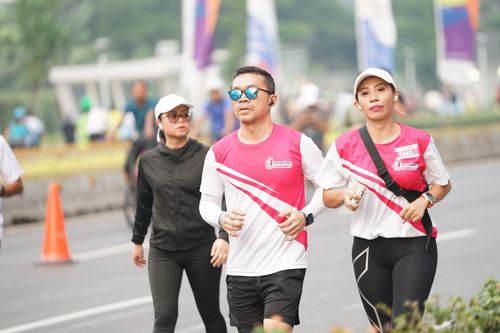 Race photo from Smartfren Run 2024 Vibes