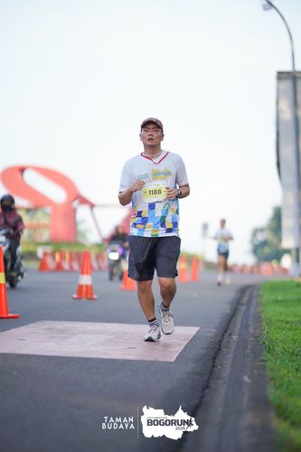 Race photo from Taman Budaya x BOGORUN 2025