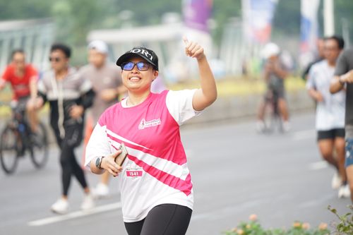 Race photo from Smartfren Run 2024 Vibes