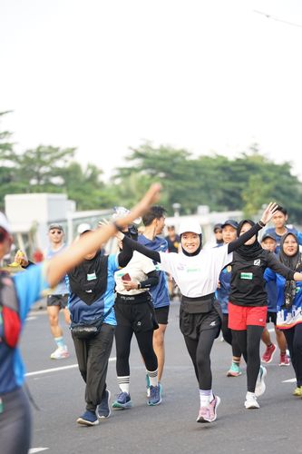 Race photo from Lari Bareng Yuk!