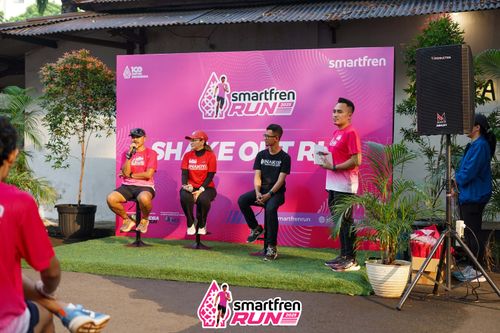 Race photo from Shakeout Run - Smartfren Run