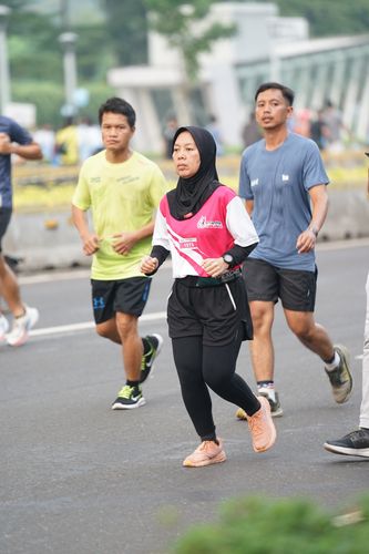 Race photo from Smartfren Run 2024 Vibes