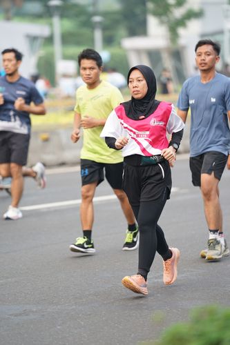 Race photo from Smartfren Run 2024 Vibes