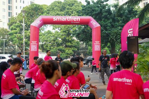 Race photo from Shakeout Run - Smartfren Run