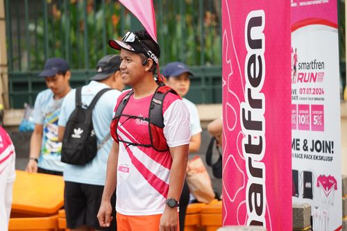 Race photo from Smartfren Run 2024 Vibes