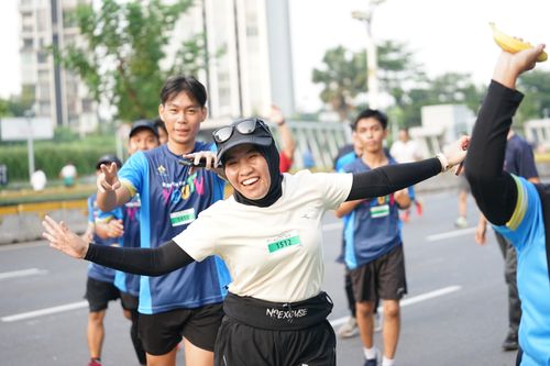 Race photo from Lari Bareng Yuk!