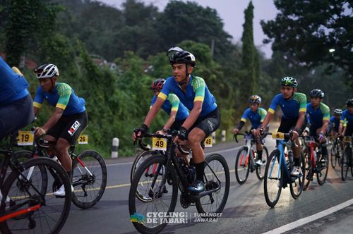 Race photo from Cycling de Jabar 2024
