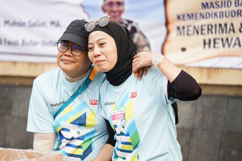 Race photo from Smartfren Run 2024 Vibes