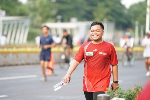 Race photo from Lari Bareng Yuk!
