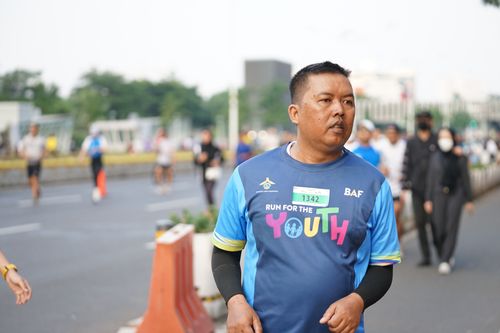 Race photo from Lari Bareng Yuk!