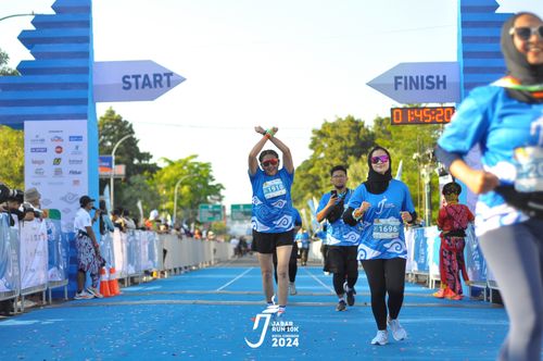 Race photo from Jabar Run 10K 2024