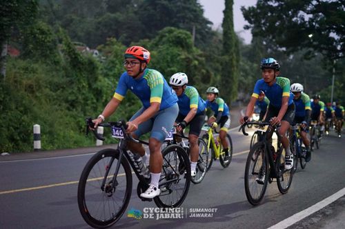 Race photo from Cycling de Jabar 2024