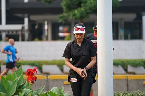Race photo from One Run 10K Vibes 2024