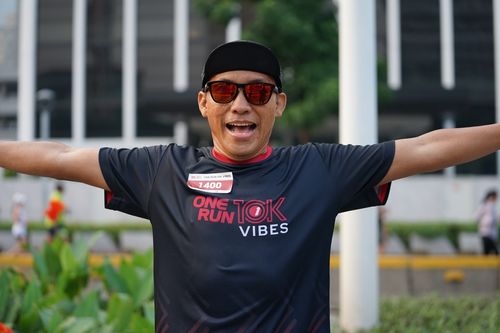 Race photo from One Run 10K Vibes 2024