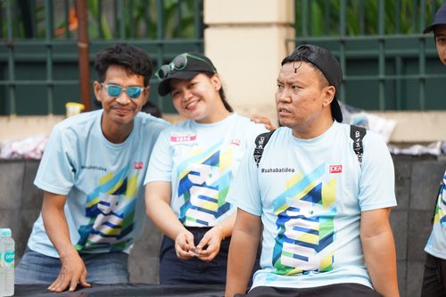 Race photo from Smartfren Run 2024 Vibes