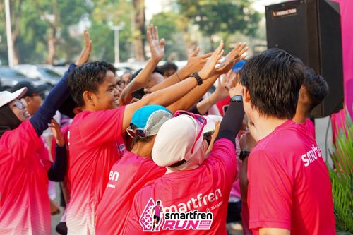 Race photo from Shakeout Run - Smartfren Run