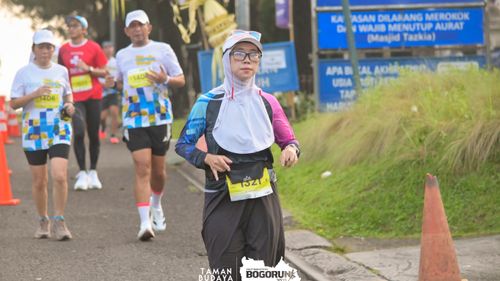 Race photo from Taman Budaya x BOGORUN 2025