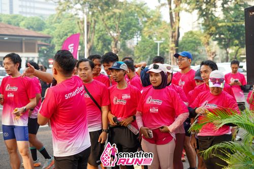 Race photo from Shakeout Run - Smartfren Run