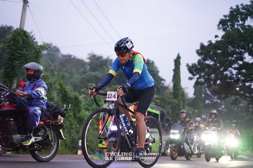 Race photo from Cycling de Jabar 2024