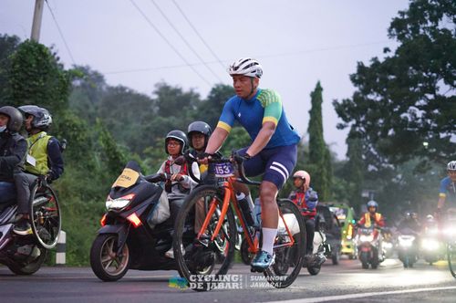 Race photo from Cycling de Jabar 2024
