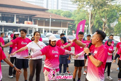 Race photo from Shakeout Run - Smartfren Run
