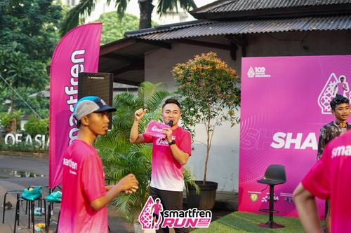 Race photo from Shakeout Run - Smartfren Run