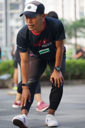 Race photo from Lari Bareng Yuk!