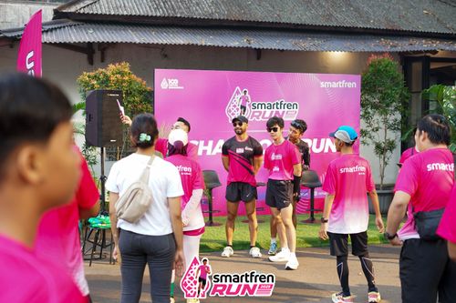 Race photo from Shakeout Run - Smartfren Run
