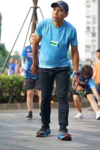 Race photo from Lari Bareng Yuk!