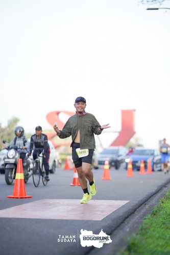 Race photo from Taman Budaya x BOGORUN 2025
