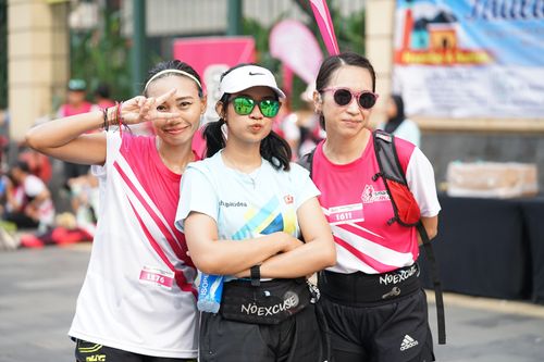 Race photo from Smartfren Run 2024 Vibes