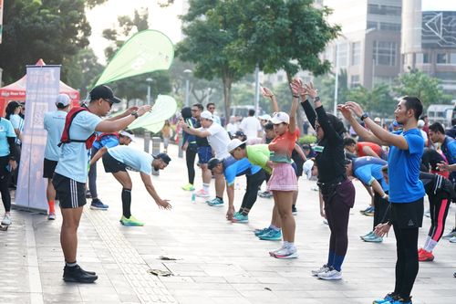 Race photo from Lari Bareng Yuk!