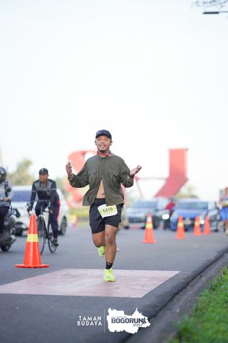 Race photo from Taman Budaya x BOGORUN 2025