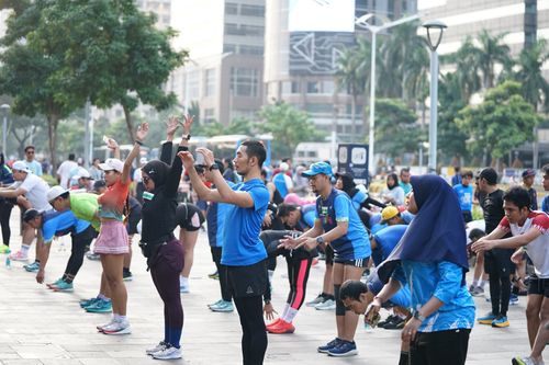 Race photo from Lari Bareng Yuk!