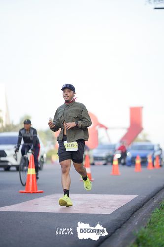 Race photo from Taman Budaya x BOGORUN 2025
