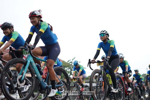 Race photo from Cycling de Jabar 2024