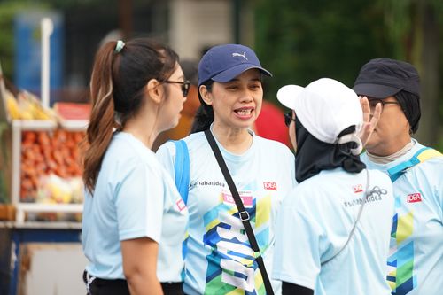Race photo from Smartfren Run 2024 Vibes