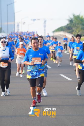 Race photo from ISOPLUS RUN 2025 - JAKARTA