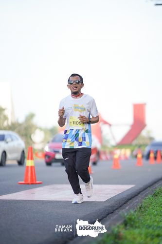 Race photo from Taman Budaya x BOGORUN 2025
