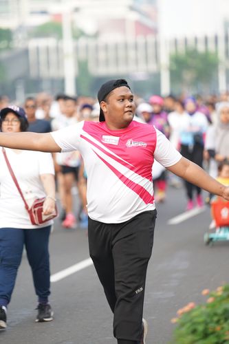 Race photo from Smartfren Run 2024 Vibes