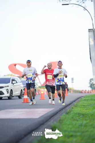 Race photo from Taman Budaya x BOGORUN 2025