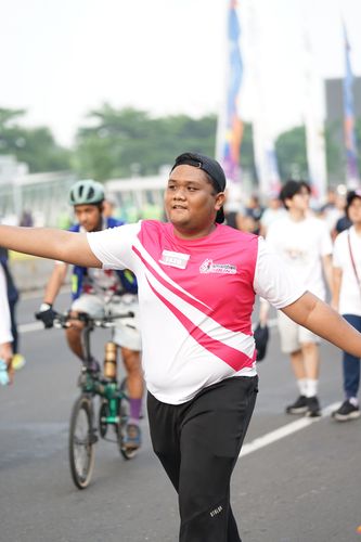 Race photo from Smartfren Run 2024 Vibes