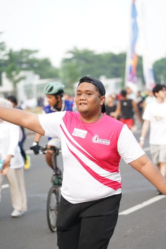 Race photo from Smartfren Run 2024 Vibes