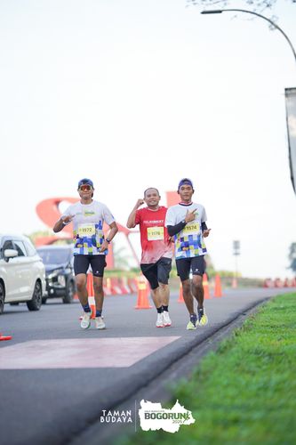 Race photo from Taman Budaya x BOGORUN 2025